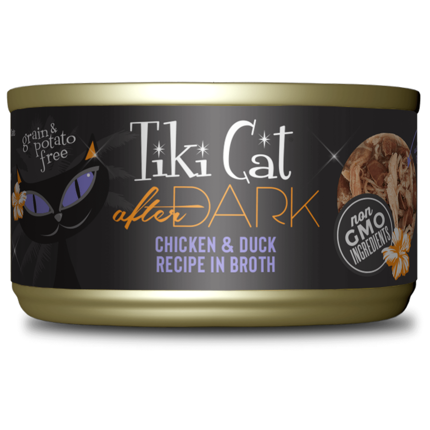 Tiki Cat After Dark Chicken & Duck Cat Food 2.8oz