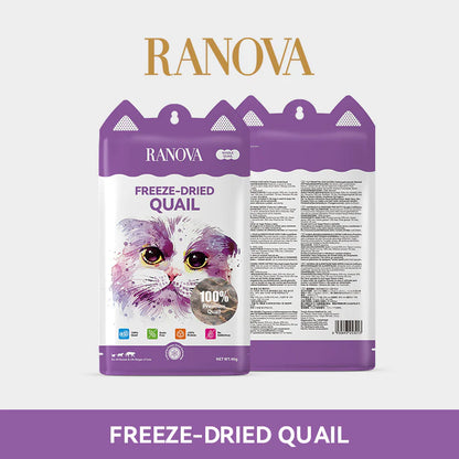 Ranova Freeze Dried Whole Quail 40g