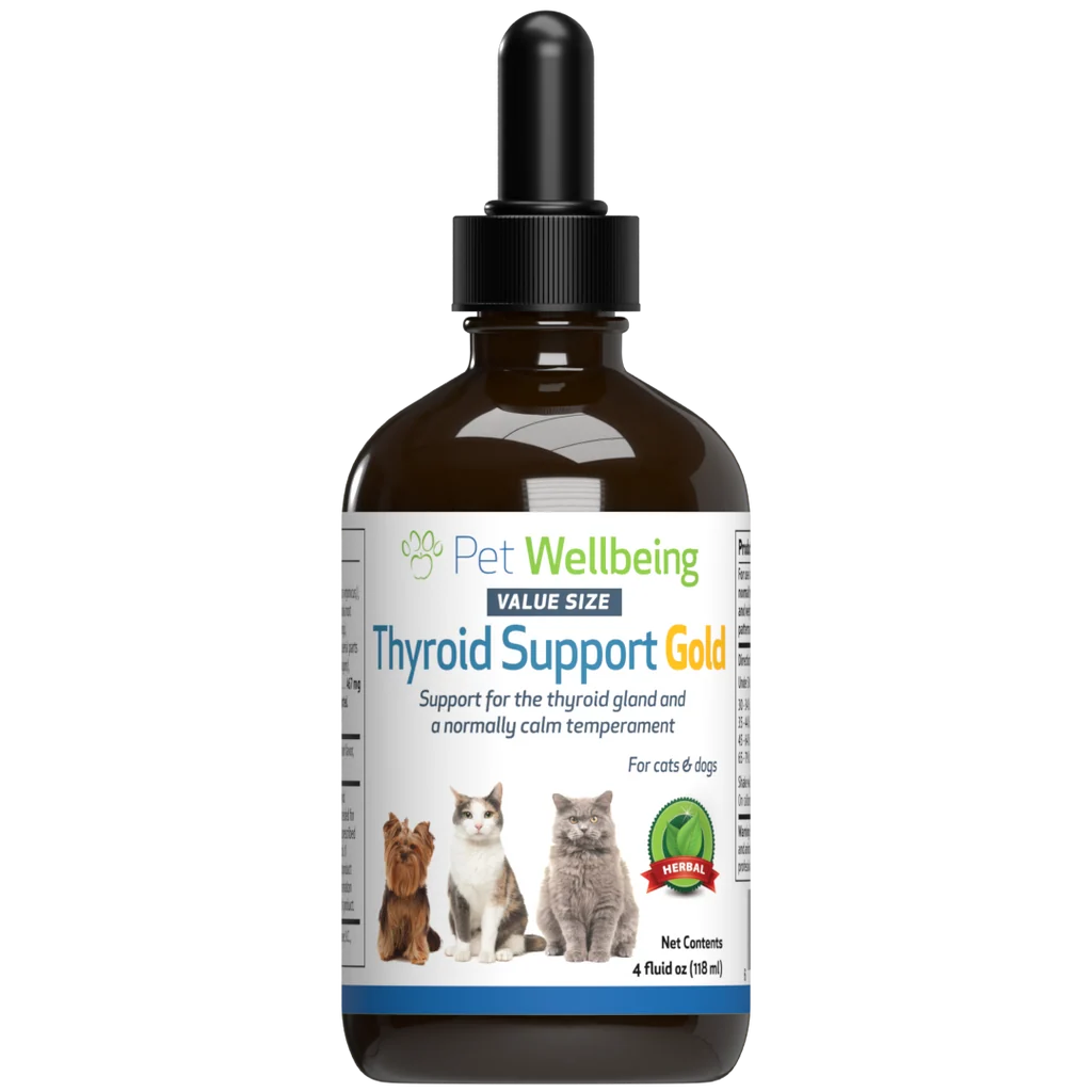 Thyroid Support Gold for Dogs & Cats by Pet Wellbeing