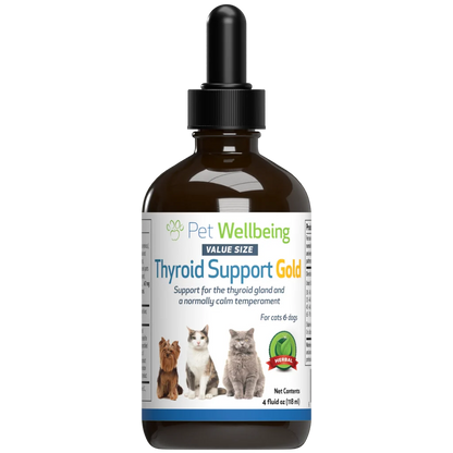 Thyroid Support Gold for Dogs & Cats by Pet Wellbeing