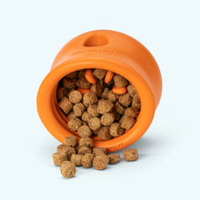 West Paw Tangerine Toppl Treat Toy & Feeder