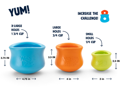West Paw Granny Smith Toppl Treat Toy & Feeder