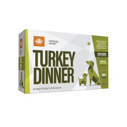 Big Country Raw 🍁Turkey Dinner 4Lb Carton