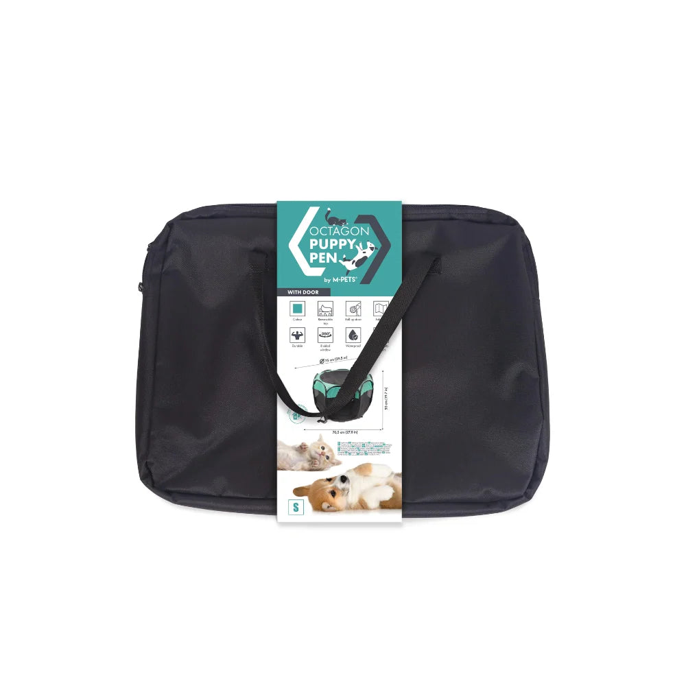 M-Pets  Foldable Octagon Pen for Dogs & Cats