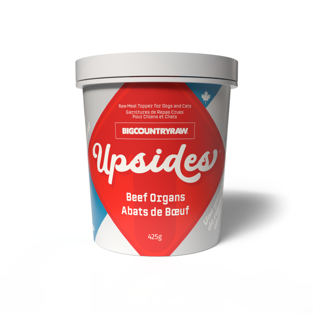 Big Country Raw 🍁Upsides Beef Organ Blend Meal Topper - 425 g