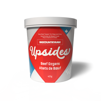 Big Country Raw 🍁Upsides Beef Organ Blend Meal Topper - 425 g