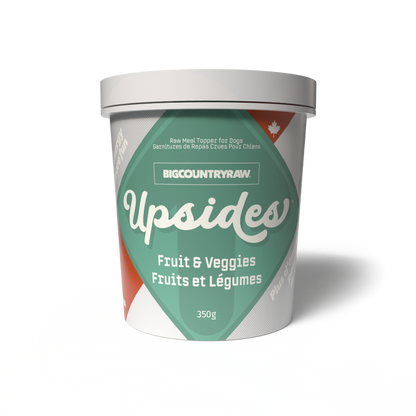 Big Country Raw 🍁Upsides Fruit and Veggies Meal Topper - 350 g