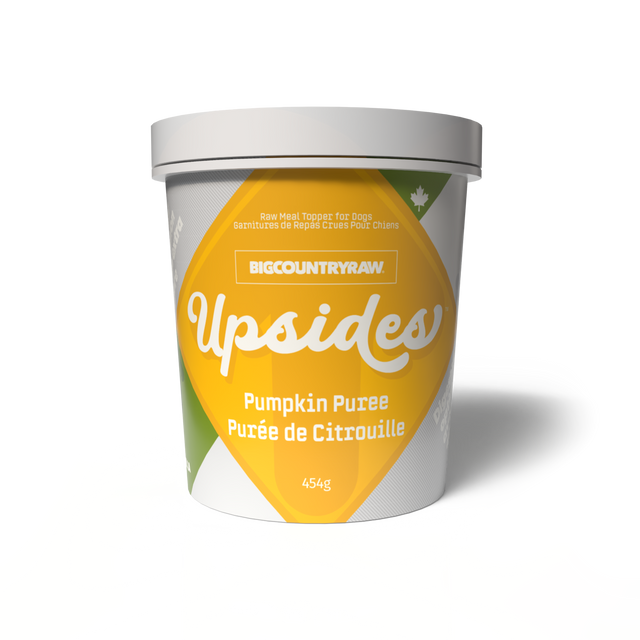Big Country Raw 🍁Upsides Pumpkin Puree Meal Topper - 454 g