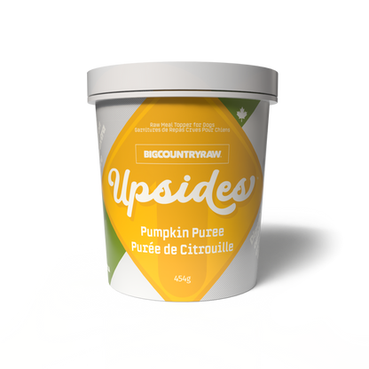 Big Country Raw 🍁Upsides Pumpkin Puree Meal Topper - 454 g