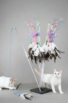Vee's PURRfect Feather Cat Toy