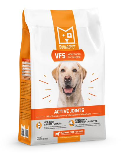 Square Pet VFS Canine Active Joints + Healthy Heart