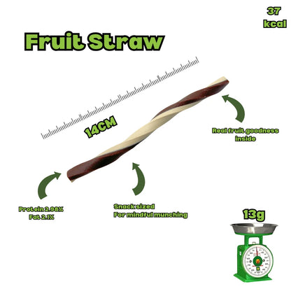 Fruit Straw Dental Chews  - Maks Patch