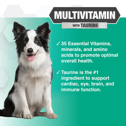 Progility Multivitamin with Taurine for Dogs