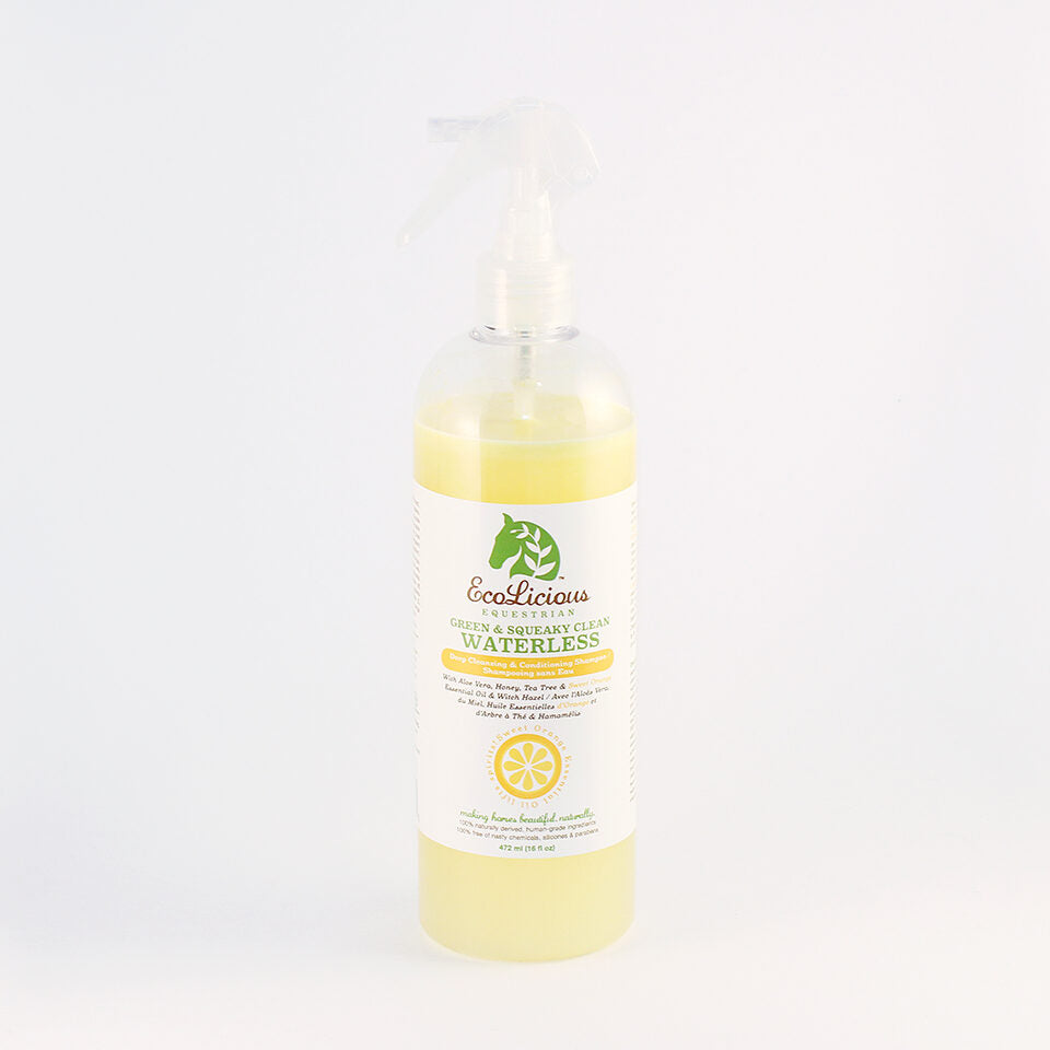 Ecolicious 🍁Green & Squeaky Clean Waterless Shampoo 472ml