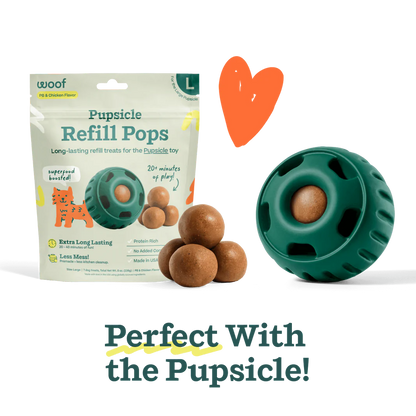 Woof PB & Chicken Pupsicle Refill Pops