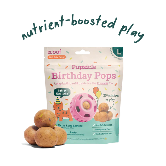 Woof Birthday Pupsicle Refill Pops