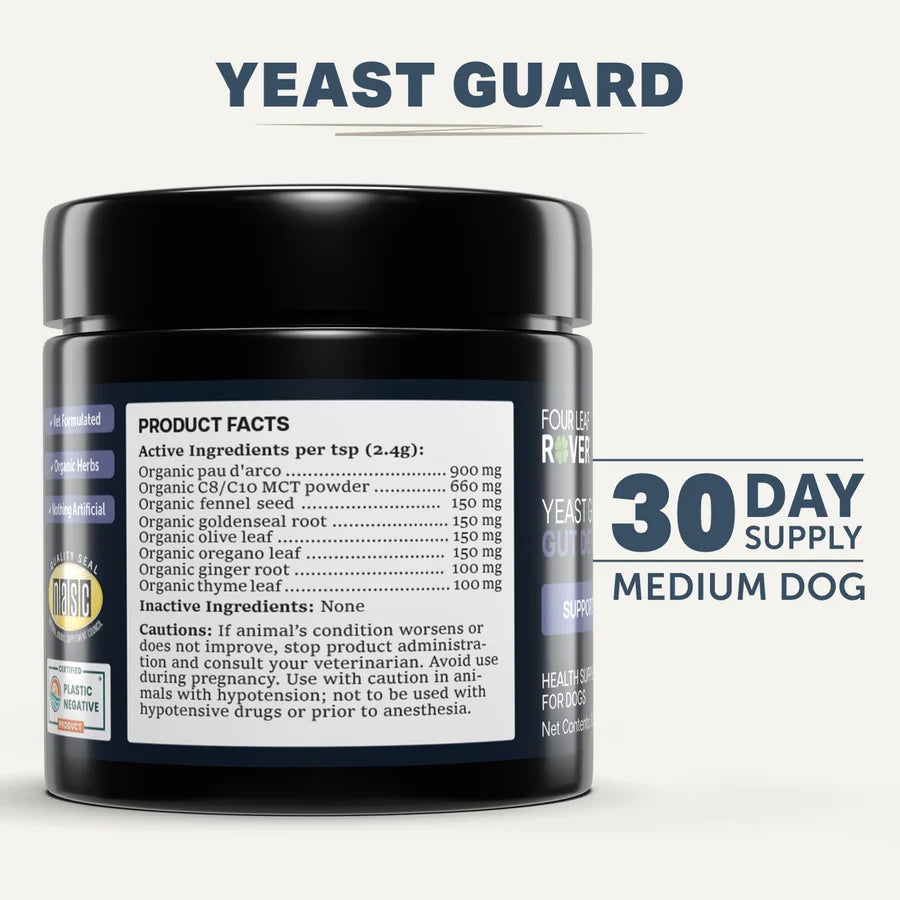 Four Leaf Rover Yeast Guard Plus  - Yeast Support Kit
