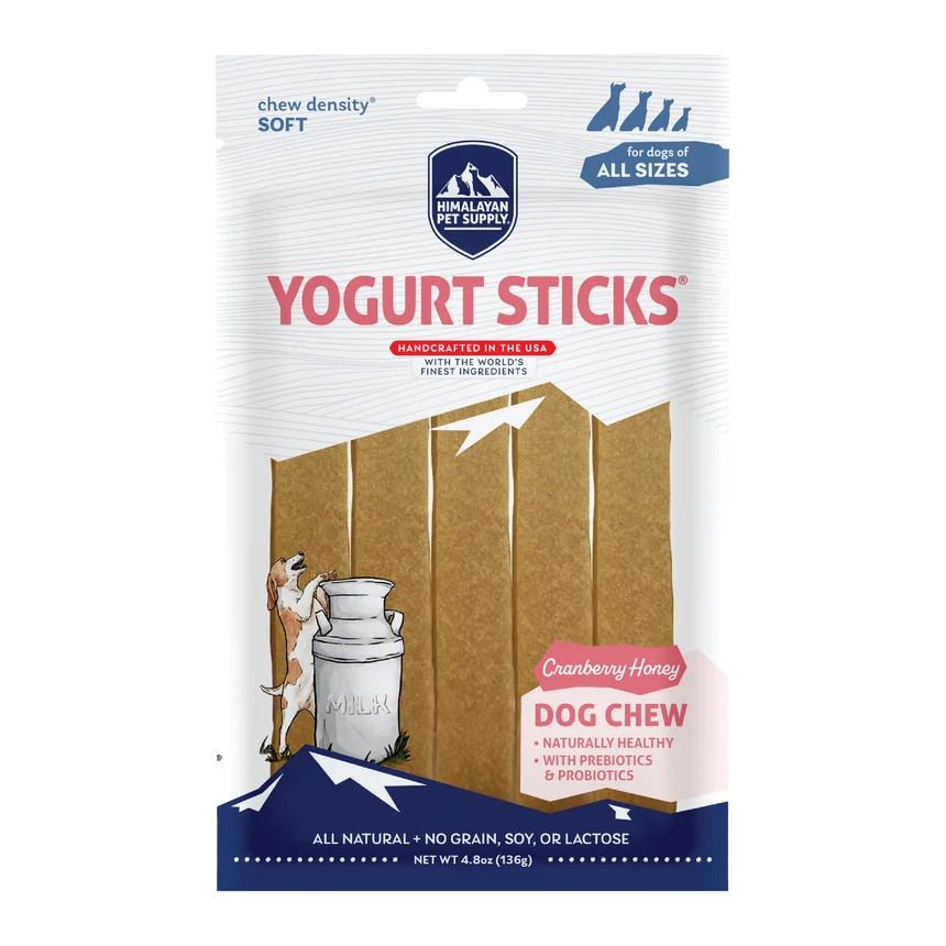 Himalayan Pet Cranberry & Honey Yogurt Sticks for Dogs 136g