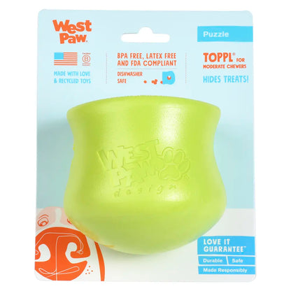 West Paw Granny Smith Toppl Treat Toy & Feeder