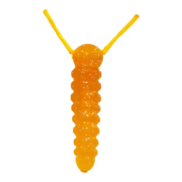 Catstages® Orange Squish Prey Caterpillar