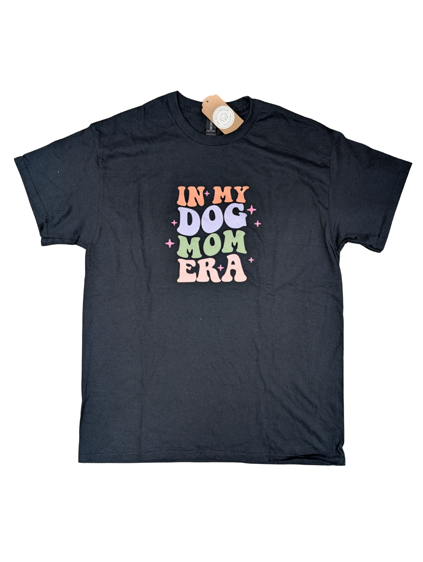 Dog Mom Era T Shirt - Black