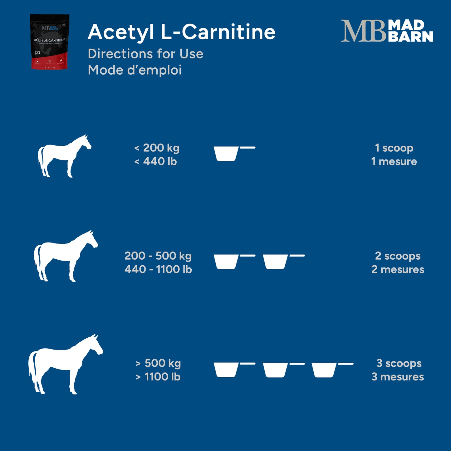 Acetyl L-Carnitine Hydrochloride 1 kg 🍁 MadBarn