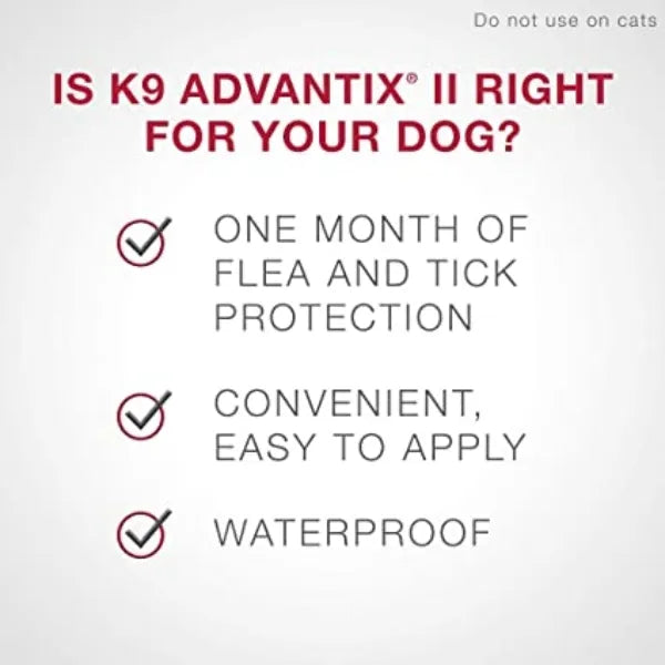 K9 Advantix II  Small Dog Under 4.5kg