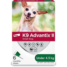 K9 Advantix II  Small Dog Under 4.5kg