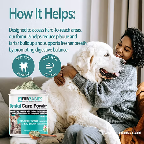 FurBabies 🍁Dental Care Powder for Dogs & Cats 100g