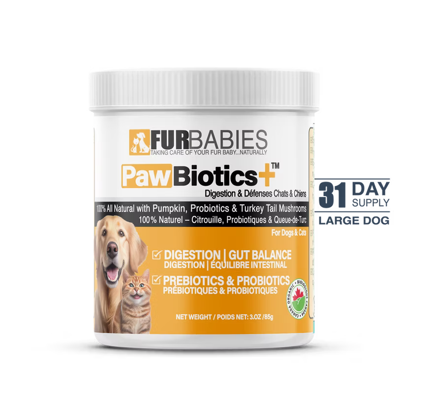 FurBabies🍁 PawBiotics+ Advanced Gut Health & Parasite Control For Dogs and Cats