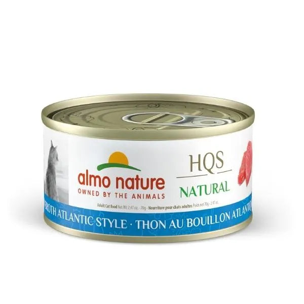 Almo Nature HQS Natural Tuna in  Broth Atlantic Style for Cats  70g