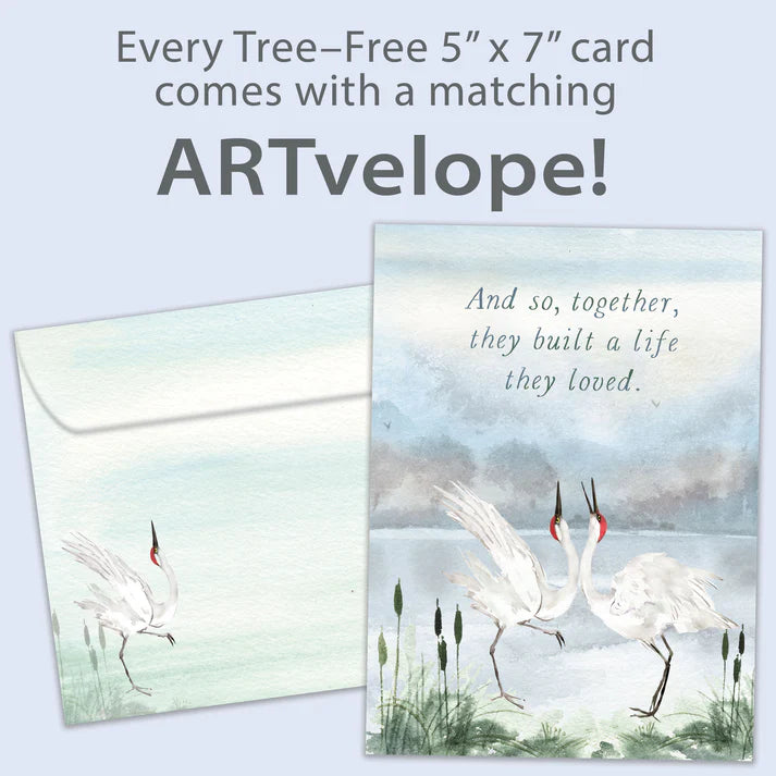 Tree Free Greetings🍁 Life they Loved Anniversary Card