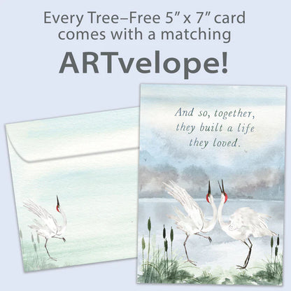 Tree Free Greetings🍁 Life they Loved Anniversary Card