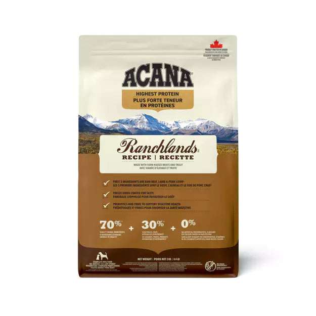 Acana Highest Protein Ranchlands Dog