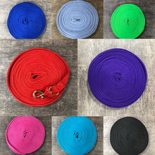 Ger-Ryan Orange 25' Turquoise Line with Snap