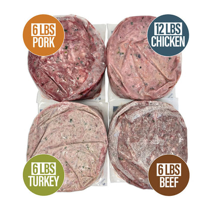 Big Country Raw🍁 XL Bistro - Beef, Pork, Turkey & Chicken 30lbs