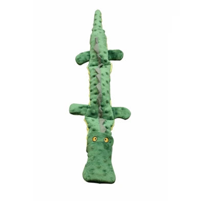 Spot® Skinneeez™ Extreme Triple Squeak 25" Dog Toy Crocodile