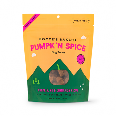 Bocce's Bakery Pumpk'n Spice 6oz