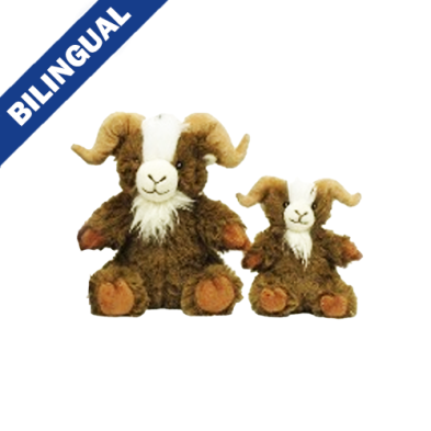 MultiPet Plush Ram Dog Toy