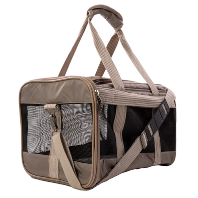Sherpa® Deluxe™ Soft Sided Dog & Cat Carrier Driftwood Grey Large