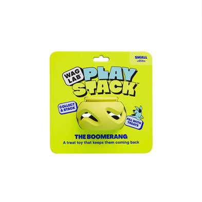 WAGLAB™ Play Stack™ The Boomerang Dog Toy