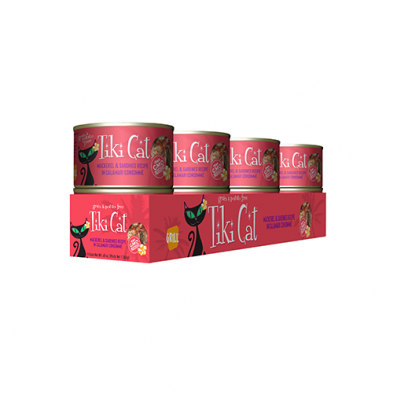 Tiki Cat Mackerel & Sardines in Calamari Consomme 6oz