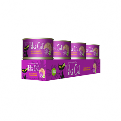 Tiki Cat Hanalei Luau Wild Salmon in Salmon Consomme Recipe 6oz