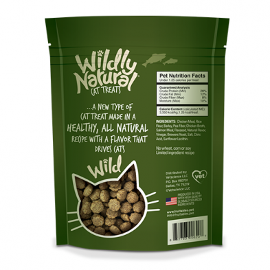 Wildly Natural Salmon Cat Treats 2.5oz