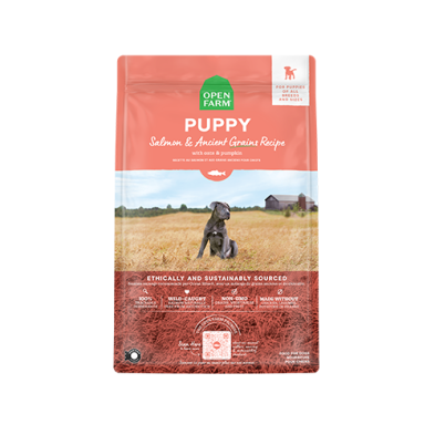 Open Farm® Puppy Salmon & Ancient Grains Dry Dog Food