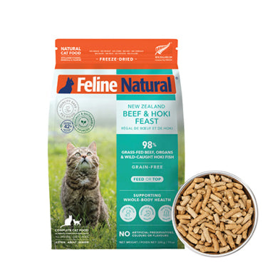 Feline Natural™ Beef & Hoki Feast Freeze-Dried Cat Food