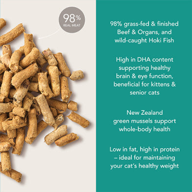 Feline Natural™ Beef & Hoki Feast Freeze-Dried Cat Food