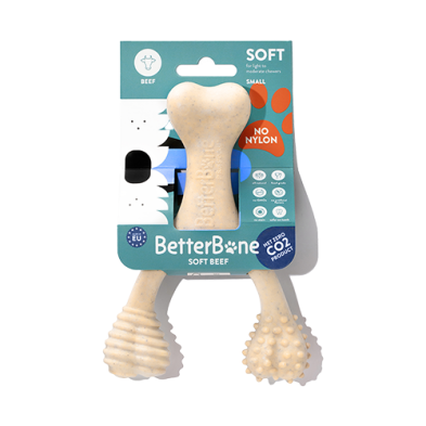 BetterBone Soft Beef Dog Chew for Soft Chewers