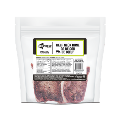 Iron Will Raw 🍁Beef Neck Bone 1lb