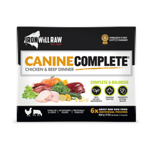 Iron Will Raw 🍁Chicken & Beef Dinner for Dogs